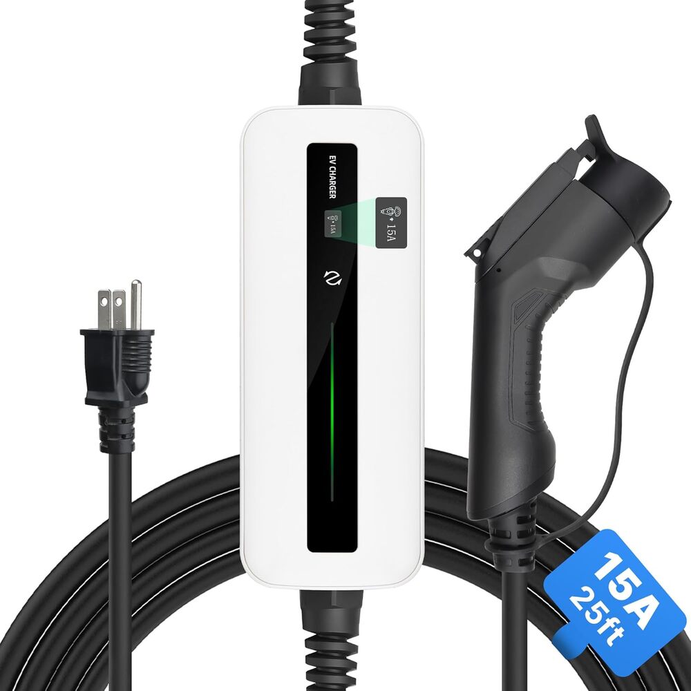 MOREC Portable J1772 EV Charger Level 2 25 ft – Open Box